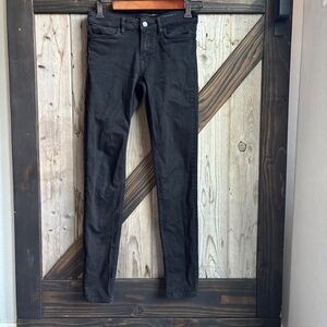 All Saints Mast low rise black skinny jeans size 27